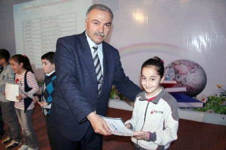 SGS’de dereceye giren öğrenciler ödüllendirildi