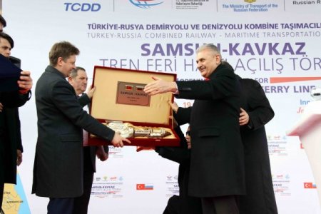 Sibirya'dan kalkan tren Samsun'da tekerlek değiştirip Hindistan'a kadar gidecek