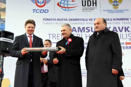 Sibirya'dan kalkan tren Samsun'da tekerlek değiştirip Hindistan'a kadar gidecek