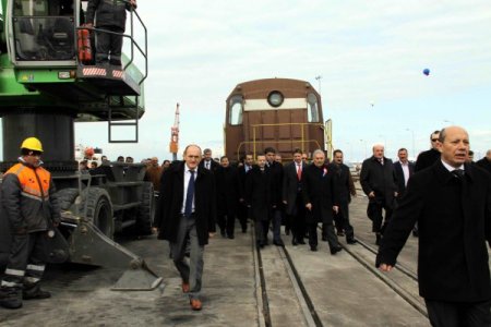 Sibirya'dan kalkan tren Samsun'da tekerlek değiştirip Hindistan'a kadar gidecek