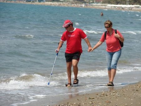 Sıcak Havalar Side'de Turistleri Plajlara Çekiyor