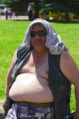 Sıcak Yüzünden Moskovalılar Gece Dışarıda Uyuyor