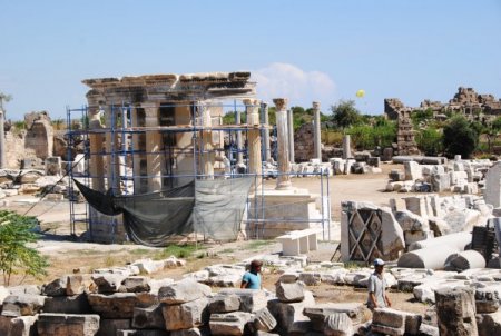 Side, Tyche Tapınağı'yla da kültür turizminde öncü olacak