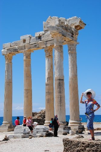 Side Antik Kent'te Apollon Tapınağı'na girişler ücretli oldu