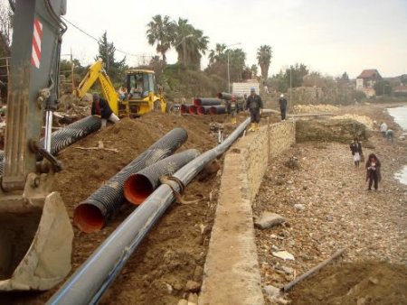 Side Belediyesi, Turizm Sezonu Öncesi Altyapı Sorununu Çözüyor