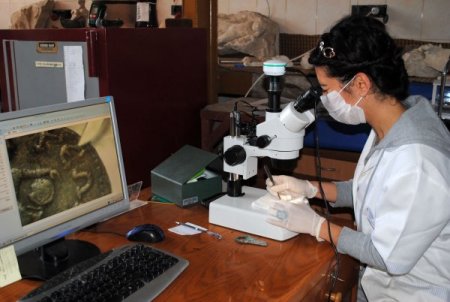 Side Müzesi'de 10 bin tarihi sikke taramadan geçirildi