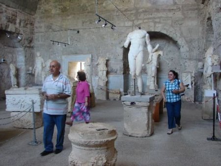 Side Müzesi'nde Açık Ve Kapalı Alanda Sergilenen Eser Sayısı Artacak