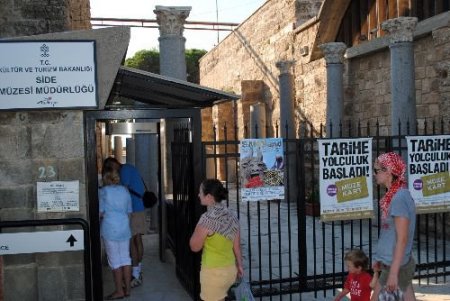 Side Müzesi'ne 2010 Yılı İçinde 200 Bin Yerli Ve Yabancı Turistin Ziyaretçi Bekleniyor