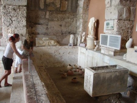 Side Müzesi'ni son 3 ayda 67 bin kişi ziyaret etti