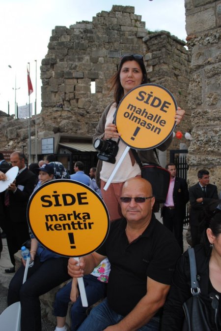 Sideliler, 'Tarihi Kentler Mahalle Olamaz' Diyor