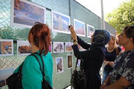 Side'nin tarihi ve doğal güzellikleri fotoğraflara yansıdı