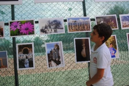 Side'nin tarihi ve doğal güzellikleri fotoğraflara yansıdı