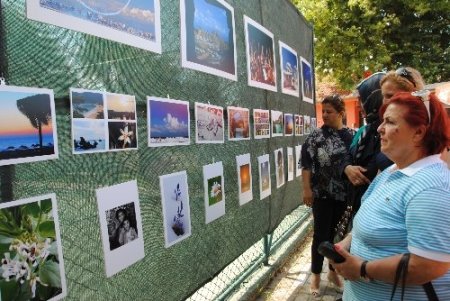 Side'nin tarihi ve doğal güzellikleri fotoğraflara yansıdı