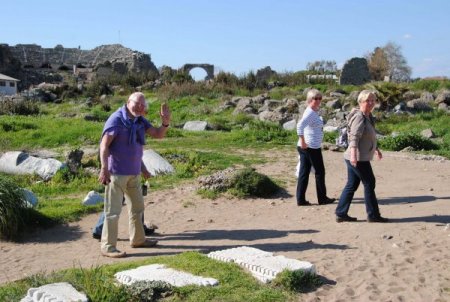 Side'ye erken gelen bahar, doğa ve eko turlarını artırdı