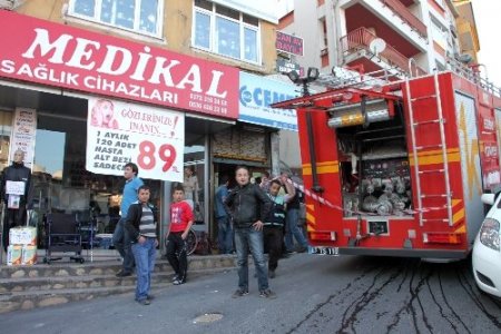 Sigara izmariti yangına neden oldu