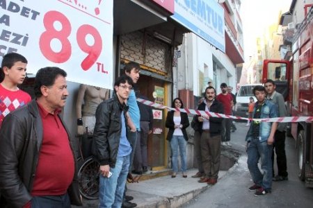 Sigara izmariti yangına neden oldu