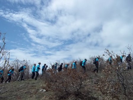 Sigarayı Bırakan 50 Tiryaki, Elmalıdede Dağı'na Tırmandı