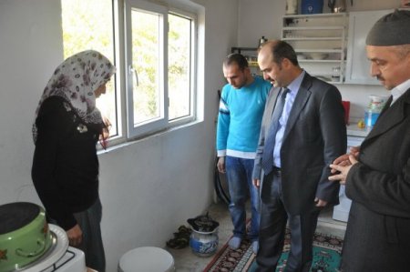 Siirt Valiliği yangın mağduru aileye konut yaptıracak