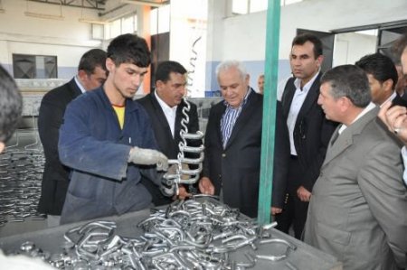 Siirt Valisi Çolak Sanayi Tesislerini Gezdi
