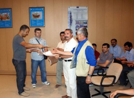 Siirtli Çiftçiler Meyvecilik Aşılama Eğitimine Katıldı