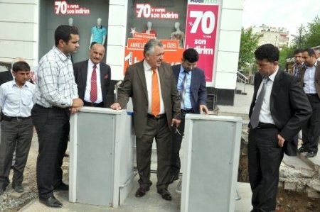 Siirt’te çöp konteynerleri yeraltına alınıyor