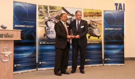 Sikorsky’den TAI’ye 'altın tedarikçi' ödülü