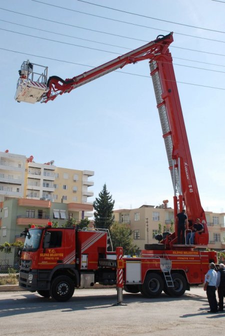 Silifke itfaiyesine araç takviyesi