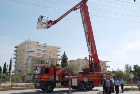 Silifke itfaiyesine araç takviyesi