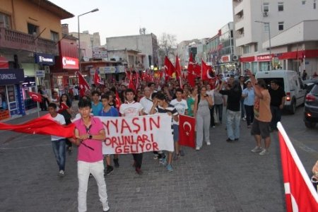 Silifke'de 'Gezi Parkı' eylemi