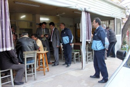 Silifke'de işyerlerine sigara denetimi