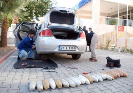 Silifke'de uyuşturucu operasyonu
