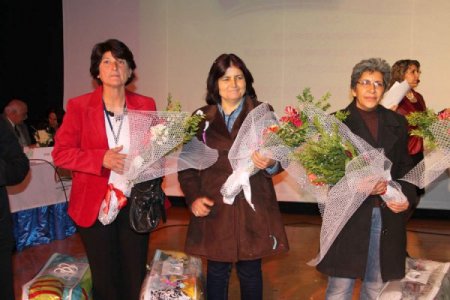 Silifkeli kadın çiftçiler yarıştı