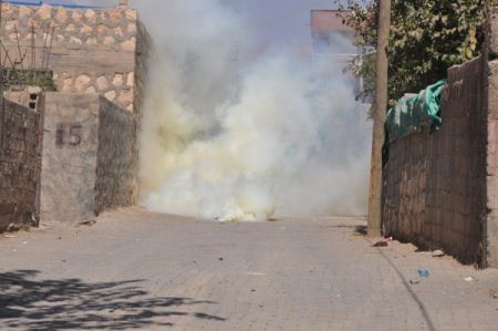 Silopi’de izinsiz basın açıklamasına müdahale edildi
