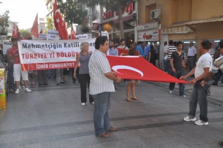 Silvan'daki Hain Saldırı İzmir'de Protesto Edildi