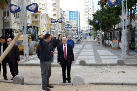 Şinasi Efendi Caddesi yeniden düzenleniyor