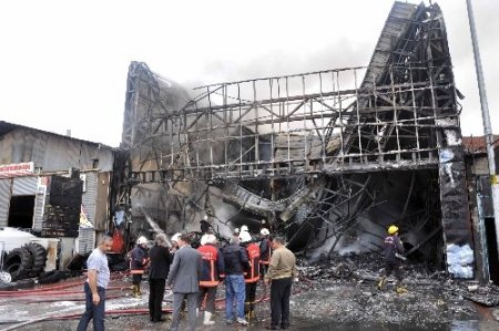 Sincan Organize Sanayi Bölgesi'nde yangın