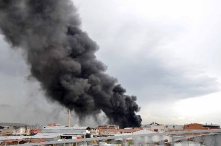 Sincan Organize Sanayi Bölgesi'nde yangın