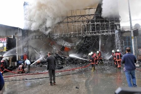 Sincan Organize Sanayi Bölgesi'nde yangın