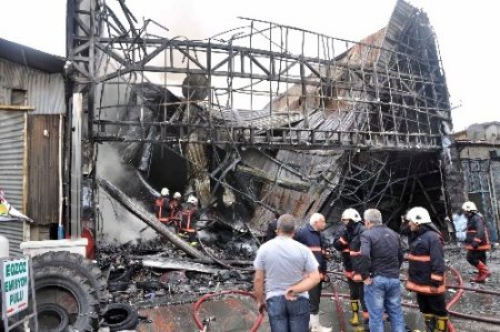 Sincan Organize Sanayi Bölgesi'nde yangın