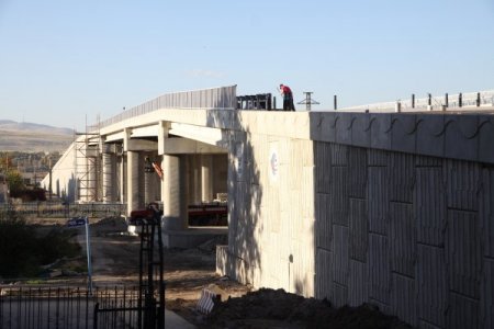 Sincan Sazpınar Üst Geçidi'nde sona yaklaşıldı