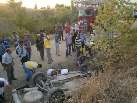 Sındırgı'da trafik kazası: 4 yaralı