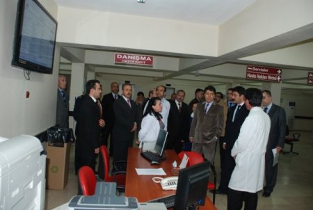 Sinop Valisi Cengiz, Boyabat'ta İncelemede Bulundu
