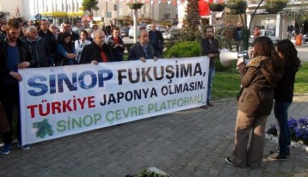 Sinop’ta nükleer karşıtı eylem