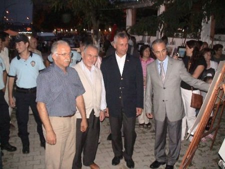 Sinop'ta Polis Memurunun Açtığı Resim Sergisi Büyük İlgi Gördü