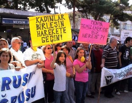 Sinop'ta Termik Santral Protestosu