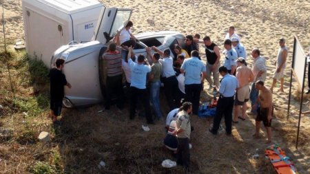 Sinop’ta Trafik Kazası: 4 Yaralı