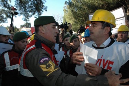 Şirince’ye turistler değil, eylemciler geldi