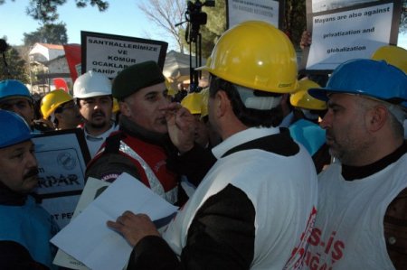 Şirince’ye turistler değil, eylemciler geldi