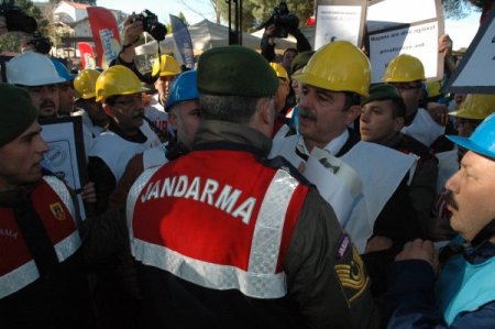 Şirince’ye turistler değil, eylemciler geldi