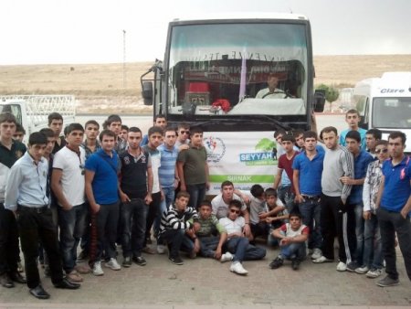 Şırnaklı gençler Erzurum'da kardeşlik köprüsü kurdu